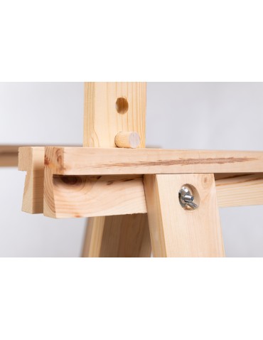 Koziołki Warsztatowe - Regulowany Koziołek Warsztatowy Z Drewna Sosnowego - 1 sztuka - product 10