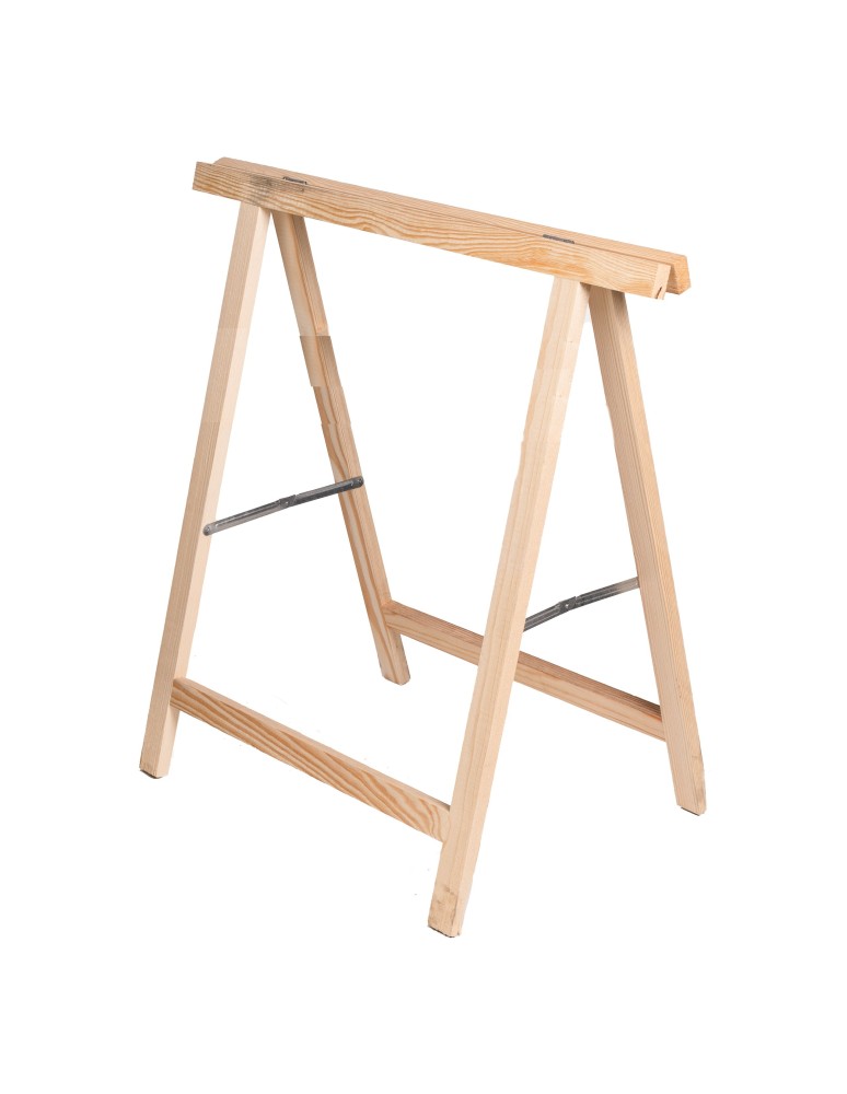 Koziołki Warsztatowe - Warsztatowa Kobyłka Składana Z Drewna Sosnowego - 1 sztuka - product MODO24.PL 1