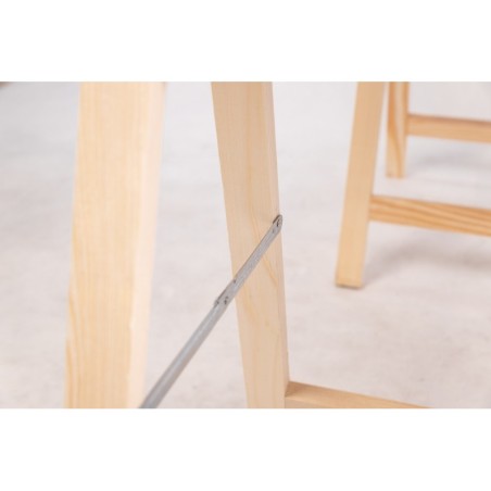 Warsztatowa Kobyłka Składana Z Drewna Sosnowego - 1 sztuka