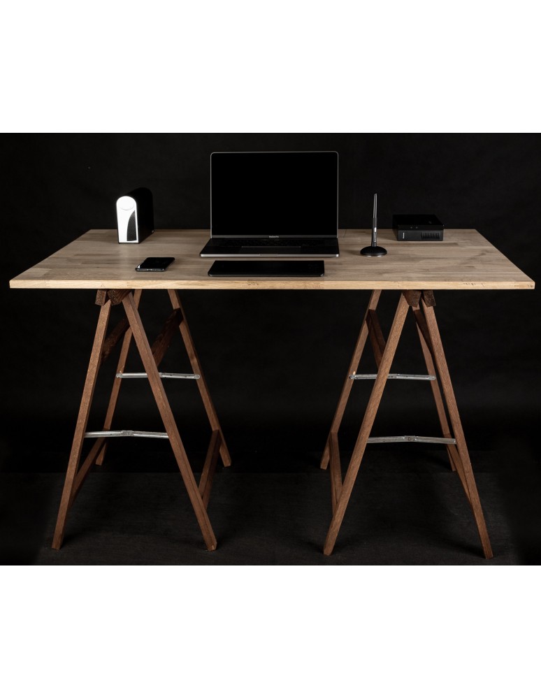 Koziołki Warsztatowe - Warsztatowa Kobyłka Składana W Kolorze Brązowym - 1 sztuka - product MODO24.PL 1