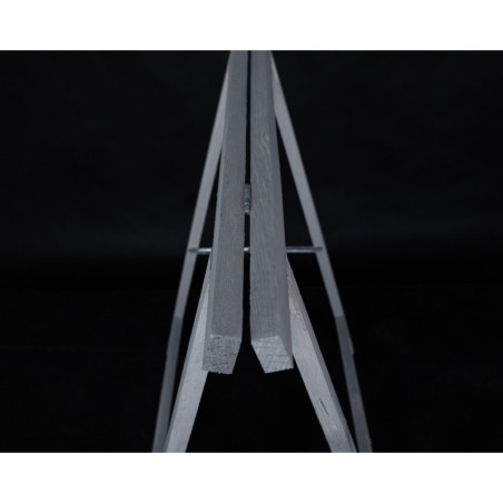 Warsztatowa Kobyłka Składana W Kolorze Szarym - 1 sztuka