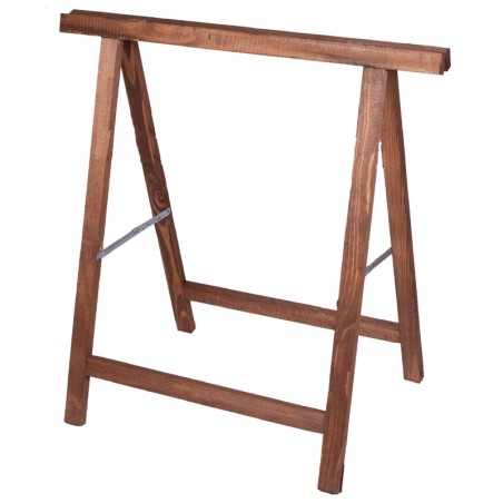 Warsztatowa Kobyłka Składana W Kolorze Brązowym - 1 sztuka