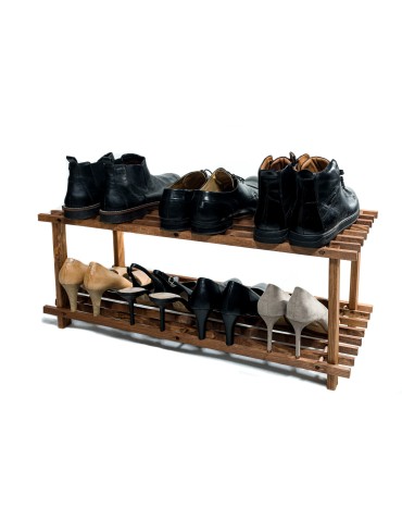 Stojaki na obuwie/ stojaki na buty/ półka RBO - Drewniany stojak na buty ▪ 3 poziomy ▪ RBO-3 ▪ Naturalny - product 13