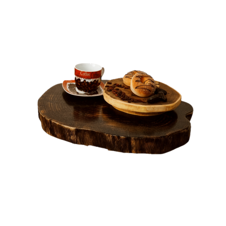 Blat Stolika Żywica ⭖ Wood & Resin ⭖ Graphite Streams ⭖ 35019