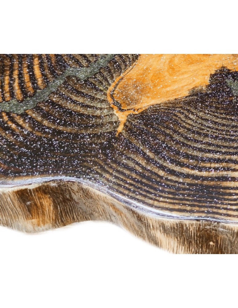 Blaty Drewniane - Blat Stolika Żywica ⭖ Wood & Resin ⭖ Graphite Streams ⭖ 35019 - product MODO24.PL 2