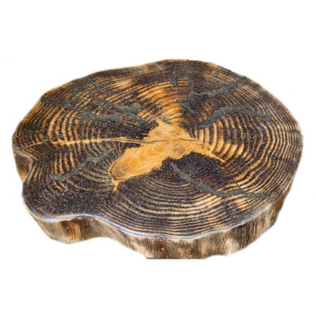 Blat Stolika Żywica ⭖ Wood & Resin ⭖ Graphite Streams ⭖ 35019