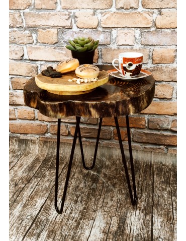 Blaty Drewniane - Blat Stolika Żywica ⭖ Wood & Resin ⭖ Graphite Streams ⭖ 35019 - product 6