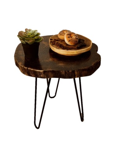 Blaty Drewniane - Blat Stolika Żywica ⭖ Wood & Resin ⭖ Graphite Streams ⭖ 35019 - product 3