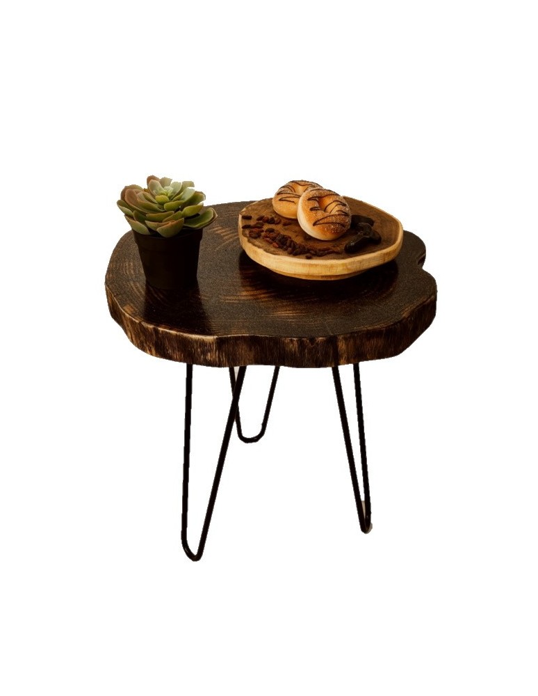 Blaty Drewniane - Blat Stolika Żywica ⭖ Wood & Resin ⭖ Graphite Streams ⭖ 35019 - product MODO24.PL 3