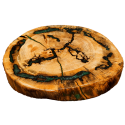 Stolik Tarasowy ⭖ Emerald Fractals ⭖ Wood & Resin ⭖ 144801
