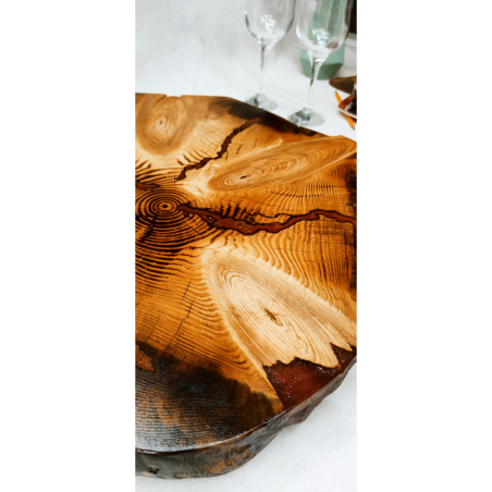 Stolik Herbaciany ⭖ Galactic Secret ⭖ Wood & Resin ⭖ 104404