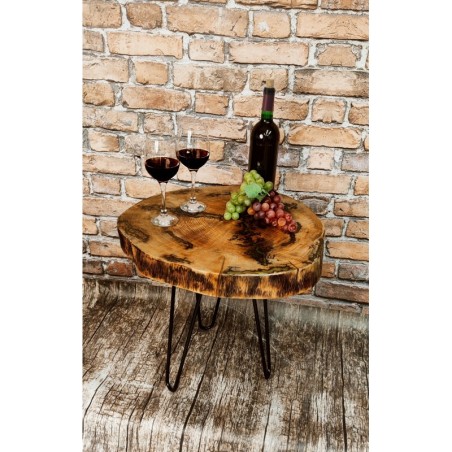 Mały Stolik ⭖ Wood & Resin ⭖ Green Diamond ⭖ 145732