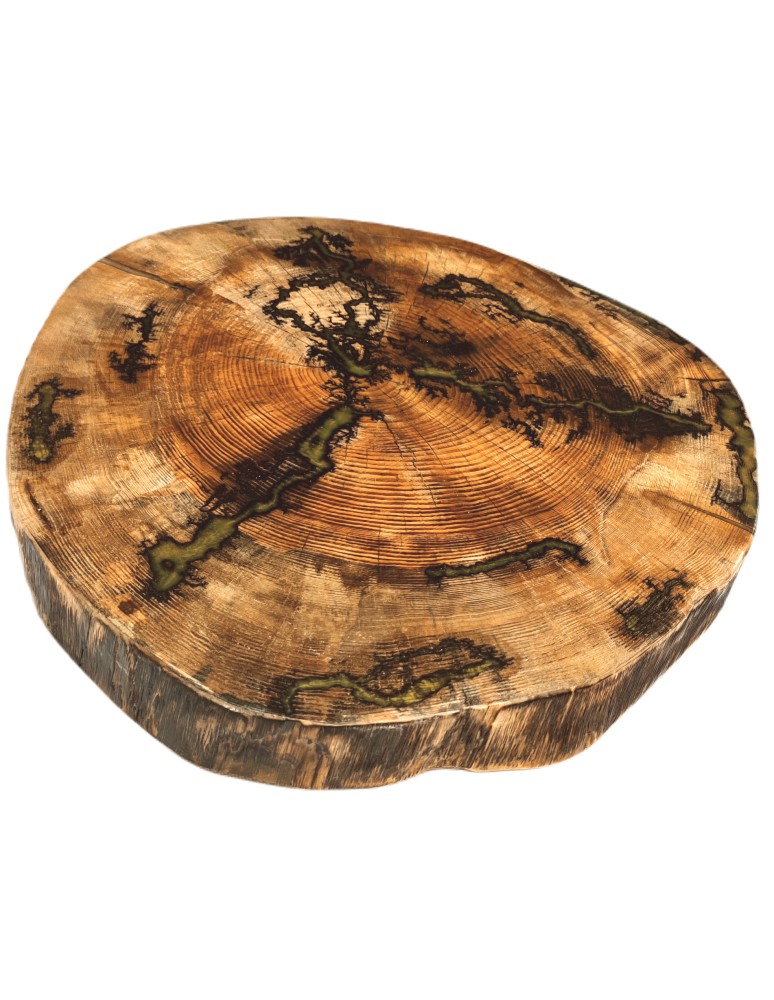 Stoły Marki Wood&Resin - Mały Stolik ⭖ Wood & Resin ⭖ Green Diamond ⭖ 145732 - product MODO24.PL 4