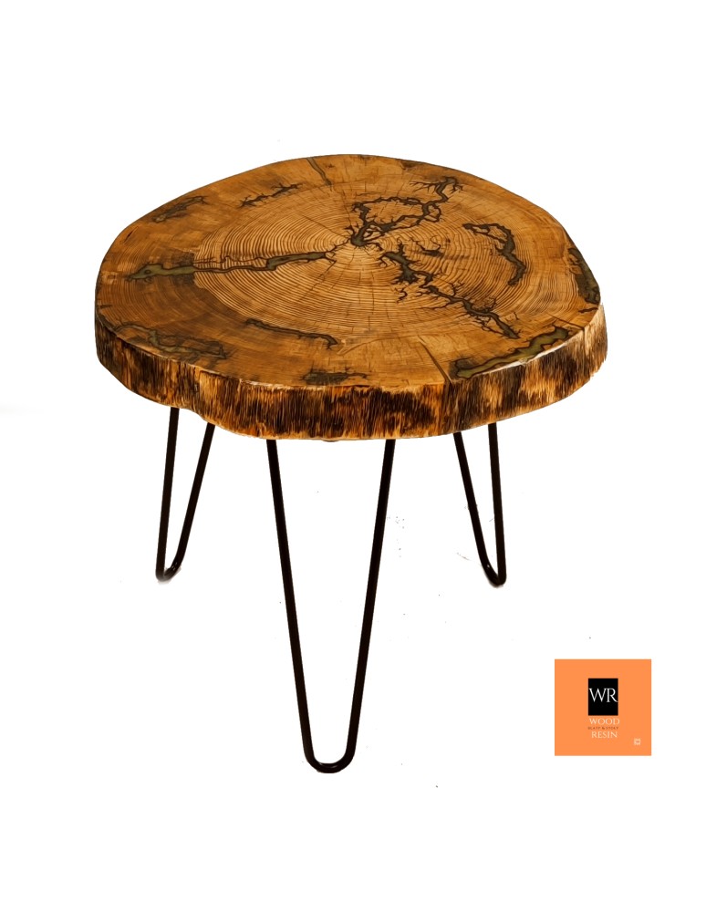 Stoły Marki Wood&Resin - Mały Stolik ⭖ Wood & Resin ⭖ Green Diamond ⭖ 145732 - product MODO24.PL 3