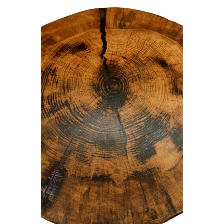 Stolik Okrągły ⭖ Lavender Moon ⭖ Wood & Resin ⭖ 154904