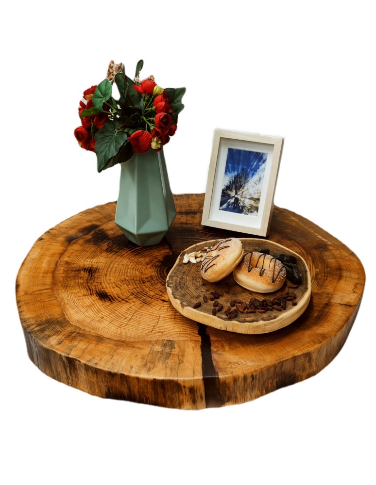 Stoły Marki Wood&Resin - Stolik Okrągły ⭖ Lavender Moon ⭖ Wood & Resin ⭖ 154904 - product MODO24.PL 5