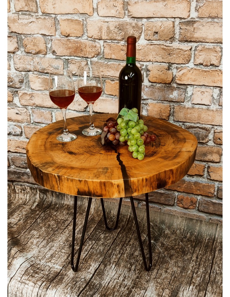 Stoły Marki Wood&Resin - Stolik Okrągły ⭖ Lavender Moon ⭖ Wood & Resin ⭖ 154904 - product MODO24.PL 8