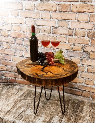 Stoły Marki Wood&Resin - Stolik Fluorescencyjny ⭖ Lunar Rivers ⭖ Wood & Resin ⭖ 110003 - product 9