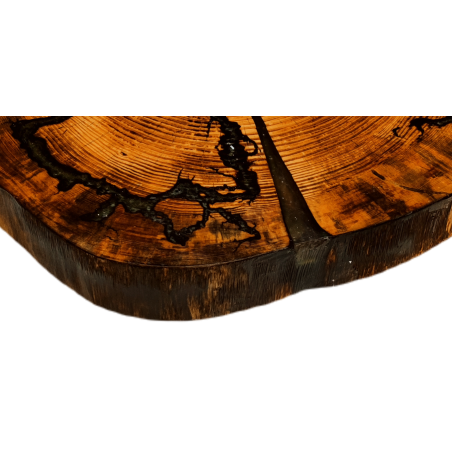 Stolik Fluorescencyjny ⭖ Lunar Rivers ⭖ Wood & Resin ⭖ 110003