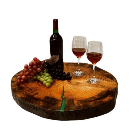 Stolik Żywica ⭖ Saphire Arrow ⭖ Wood & Resin ⭖ 154155