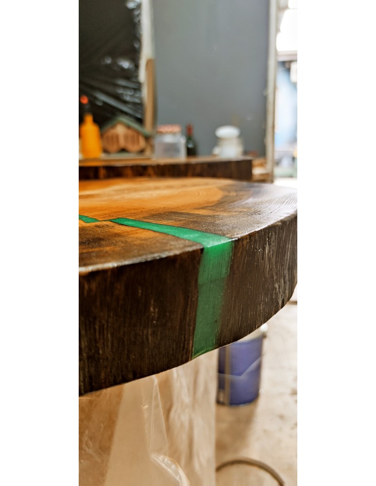 Stoły Marki Wood&Resin - Stolik Żywica ⭖ Saphire Arrow ⭖ Wood & Resin ⭖ 154155 - product MODO24.PL 7