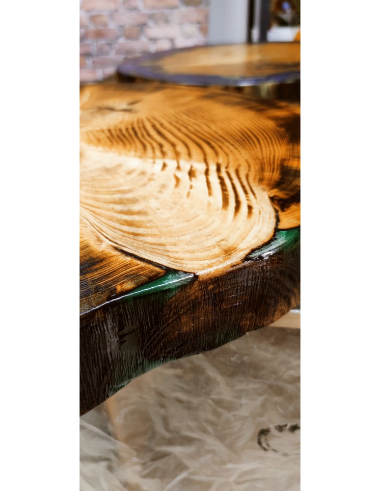 Stoły Marki Wood&Resin - Stolik Żywica ⭖ Saphire Arrow ⭖ Wood & Resin ⭖ 154155 - product MODO24.PL 8