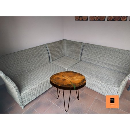 Stolik Żywica ⭖ Saphire Arrow ⭖ Wood & Resin ⭖ 154155