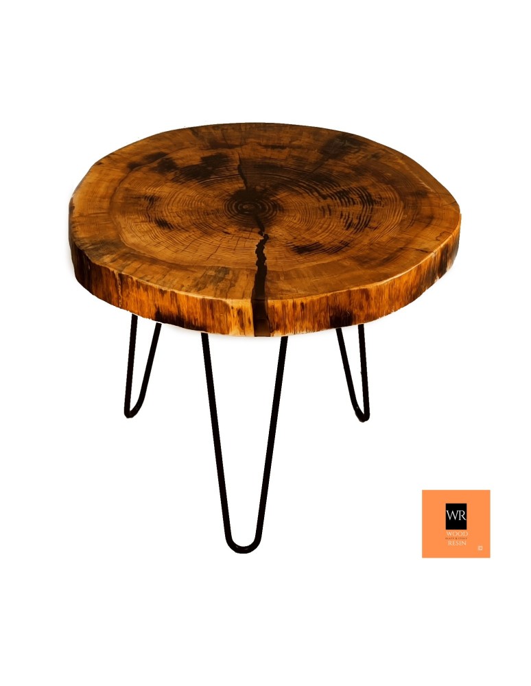 Stoły Marki Wood&Resin - Stolik Okrągły ⭖ Lavender Moon ⭖ Wood & Resin ⭖ 154904 - product MODO24.PL 3