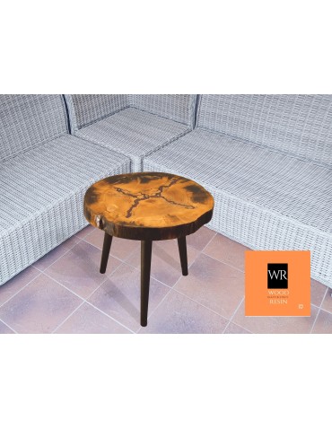 Stolik lub Blat ⭖ Tribal Heather ⭖ Wood & Resin ⭖ Unikat 131418 - product 2