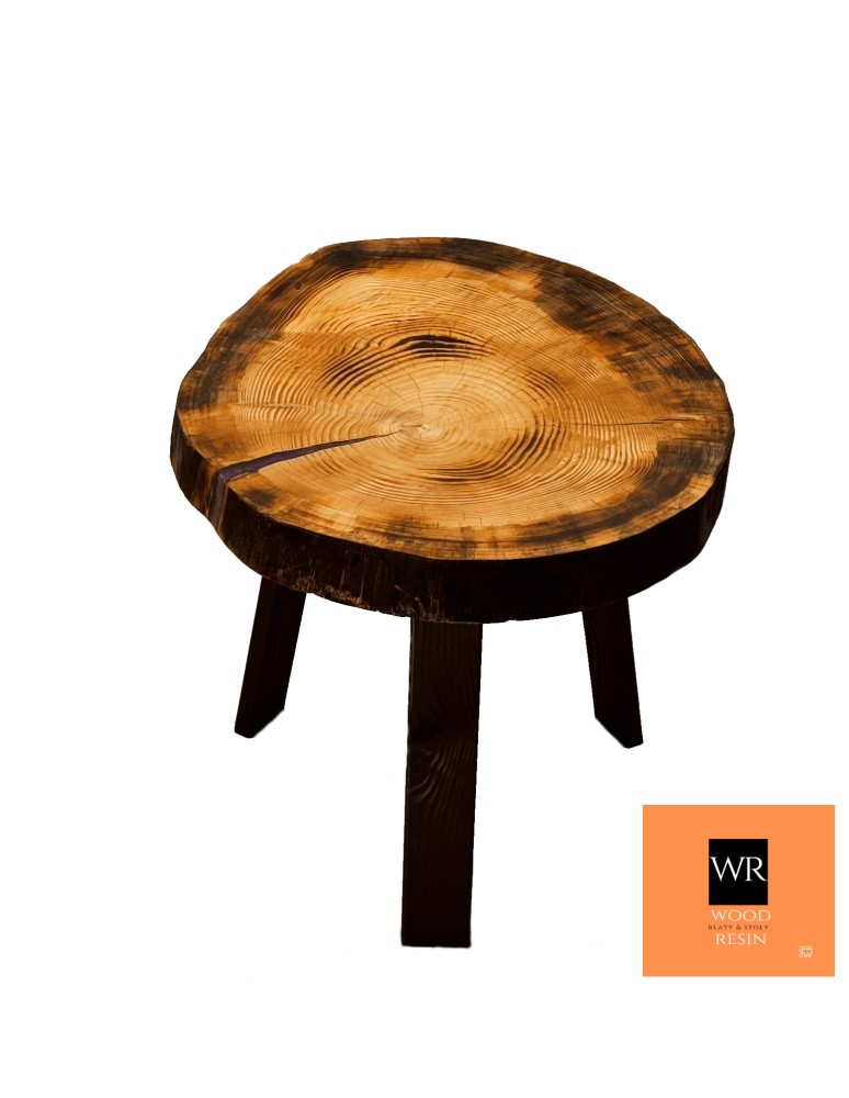 Stoły Marki Wood&Resin - Stolik lub Blat ⭖ Amethyst Pearl ⭖ Wood & Resin ⭖ Unikat 125253 - produkt MODO24.PL 1
