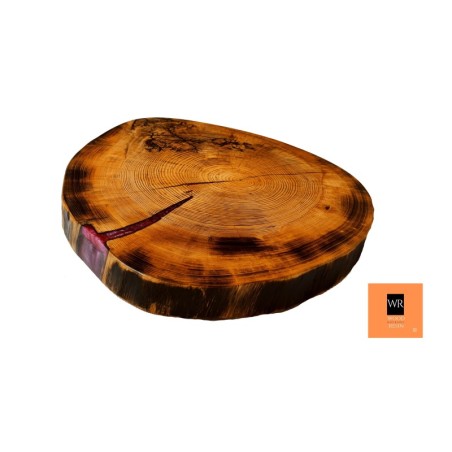 Stolik lub Blat ⭖ Violet Tree ⭖ Wood & Resin ⭖ Unikat 104020