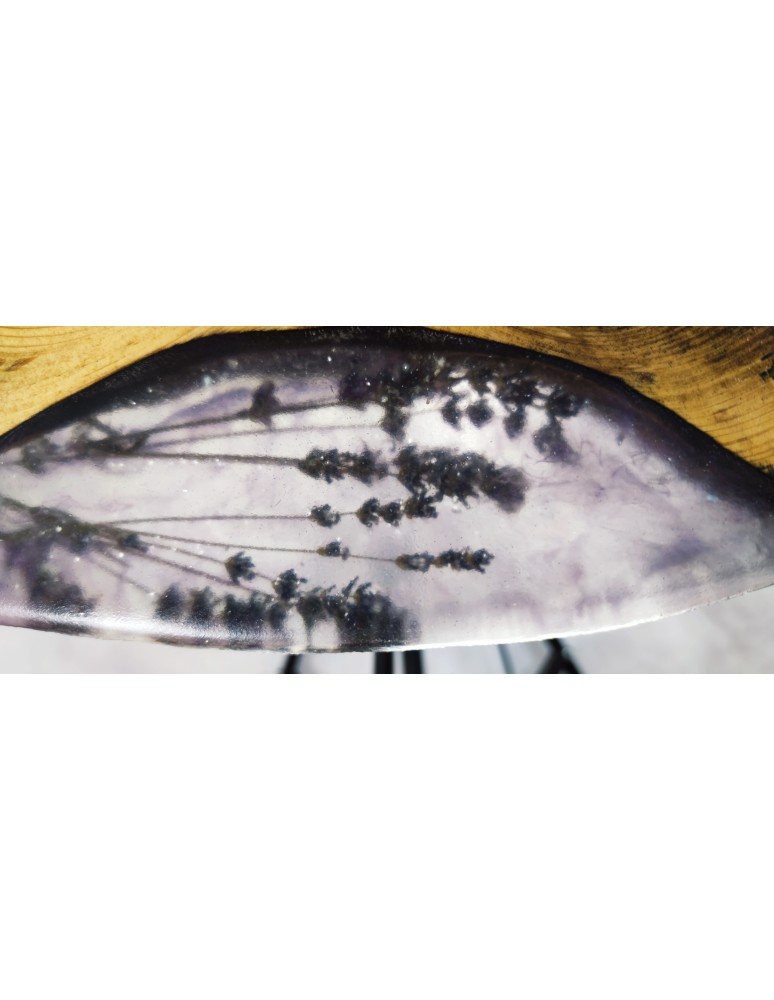 Stoły Marki Wood&Resin - Stolik lub Blat ⭖ Lavender Dream ⭖ Wood & Resin ⭖ Unikat 143610 - product MODO24.PL 5