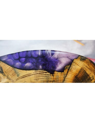 Stoły Marki Wood&Resin - Stolik lub Blat ⭖ Lavender Dream ⭖ Wood & Resin ⭖ Unikat 143610 - product 6