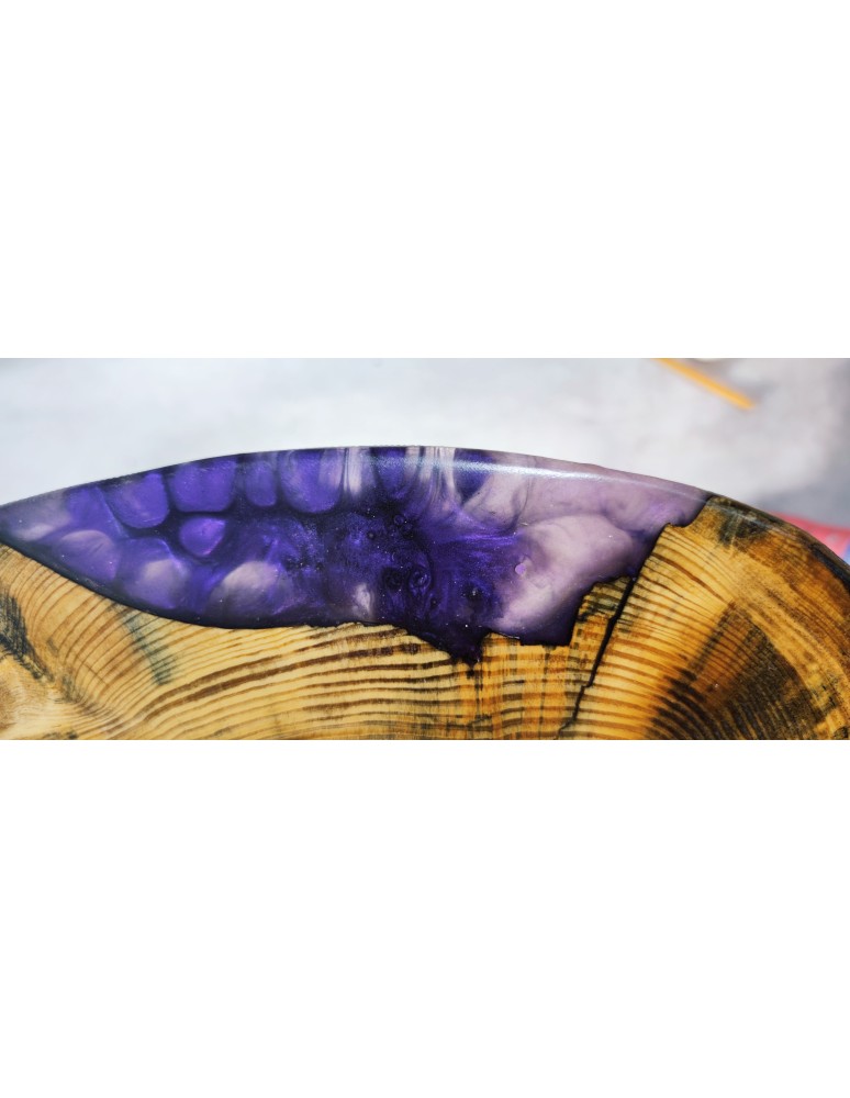 Stoły Marki Wood&Resin - Stolik lub Blat ⭖ Lavender Dream ⭖ Wood & Resin ⭖ Unikat 143610 - product MODO24.PL 6