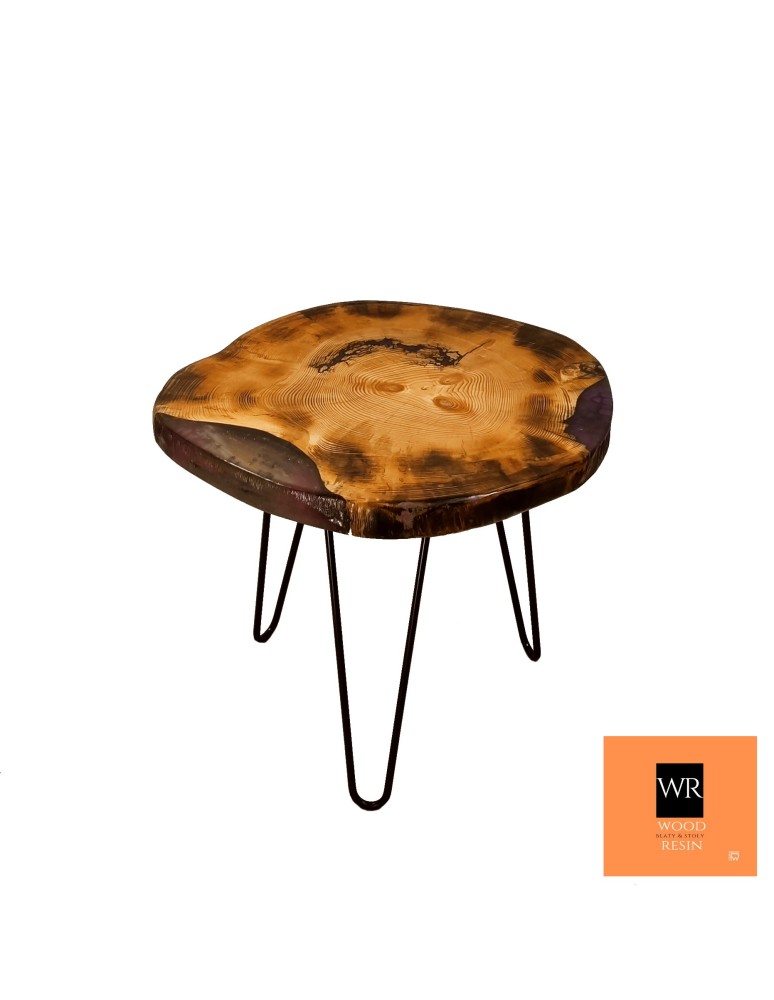 Stoły Marki Wood&Resin - Stolik lub Blat ⭖ Lavender Dream ⭖ Wood & Resin ⭖ Unikat 143610 - product MODO24.PL 12