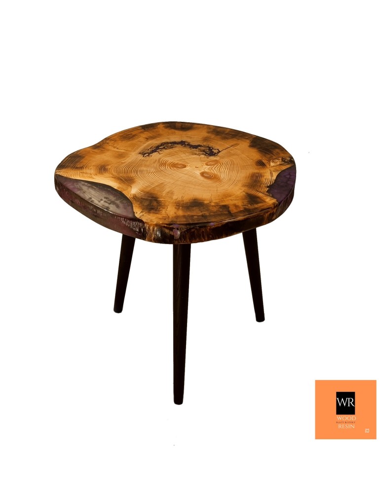 Stoły Marki Wood&Resin - Stolik lub Blat ⭖ Lavender Dream ⭖ Wood & Resin ⭖ Unikat 143610 - product MODO24.PL 13