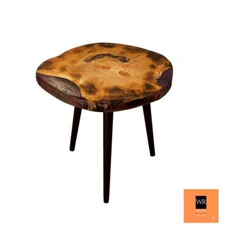 Stolik lub Blat ⭖ Lavender Dream ⭖ Wood & Resin ⭖ Unikat 143610