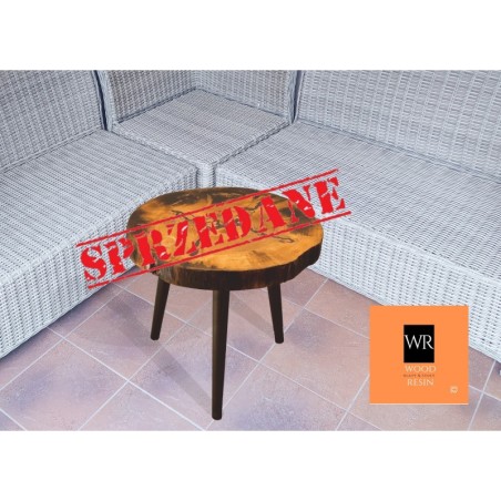 Stolik lub Blat ⭖ Tribal Heather ⭖ Wood & Resin ⭖ Unikat 131418