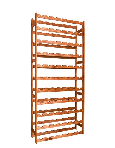 Sosnowy regał na wino RW-1-77 ▪ W kolorze olchy - product 2