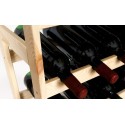 Sosnowy regał na wino RW-1-12 ▪ Naturalne drewno