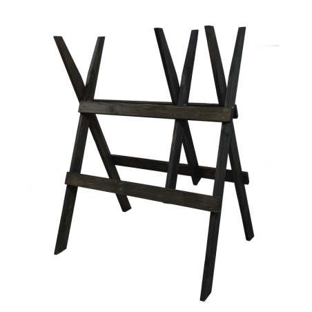 koziołek do cięcia drewna szary