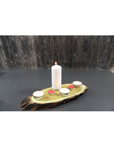 Drewniane tace, patery - Taca Drewniana Ozdobna ✦ Surowa Akacja ✦ dł  45-50 cm - product 5