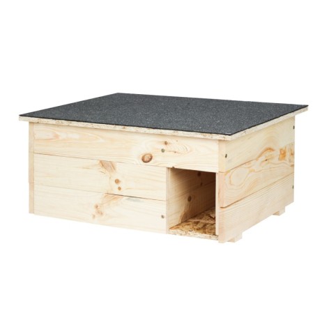 Domek dla Jeża ▪ Ganek i Izba z Daszkiem ▪ 22x39x49 cm