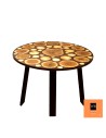 Stół lub Blat  ⭖ Salty Chocolate ⭖ Wood & Resin ⭖ Unikat 122044