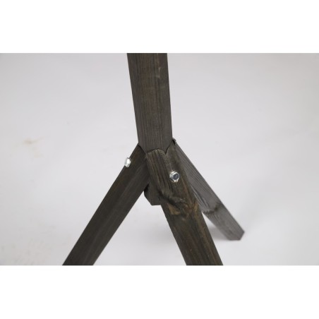 Karmnik Ekologiczny z Dozownikiem ▪ Czarny ▪ Na Nóżce ▪ 107,5x38x38 cm