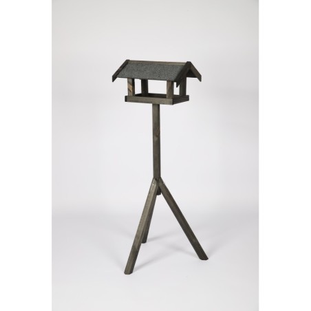 Karmnik dla Wróbli ▪ Sosnowy ▪ Czarny ▪ Na Nóżce ▪ 111,5x38,5x29 cm