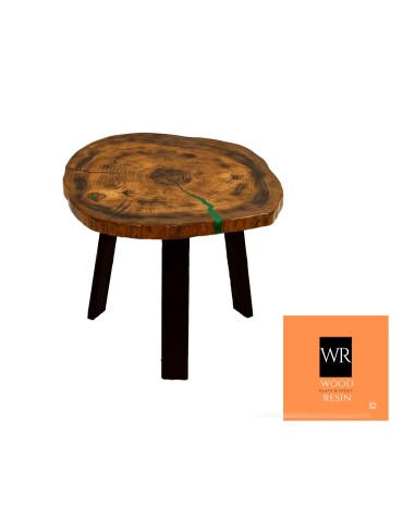 Stoły Marki Wood&Resin - Stolik lub Blat  ~ Green Miracle ~ Wood & Resin ~ Unikat 151222 - product 1