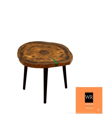 Stoły Marki Wood&Resin - Stolik lub Blat  ~ Green Miracle ~ Wood & Resin ~ Unikat 151222 - product 1