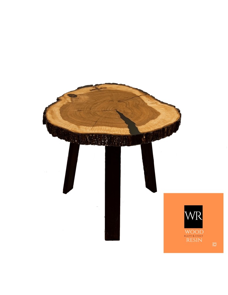 Stoły Marki Wood&Resin - Stolik lub Blat ~ Ash Angel ~ Wood & Resin ~ Unikat 152616 - product MODO24.PL 3