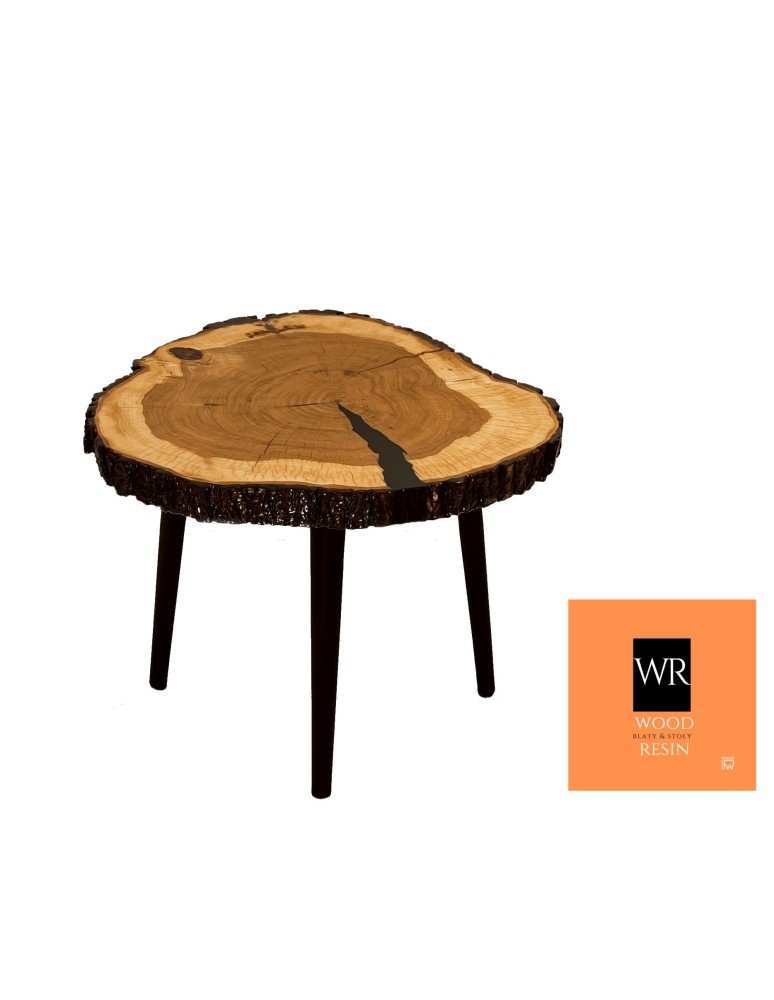 Stoły Marki Wood&Resin - Stolik lub Blat ~ Ash Angel ~ Wood & Resin ~ Unikat 152616 - product MODO24.PL 2